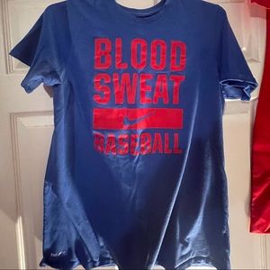 Nike quote tee/ Large